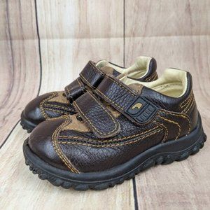 PRIMIGI Boy's Fergus Casual Everyday Shoes Brown Leather EU 24/US 8 No L…